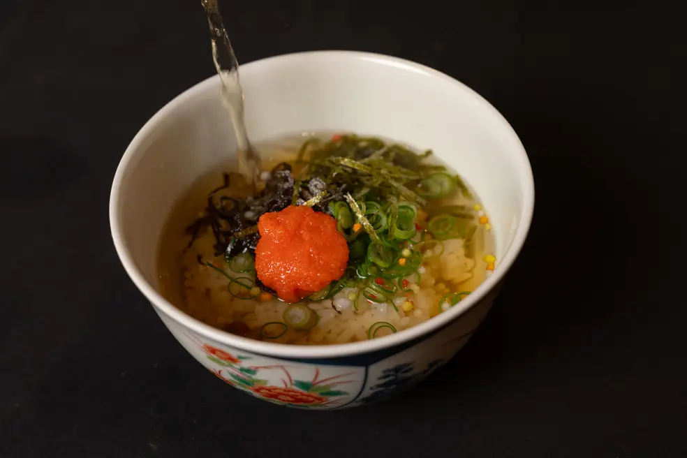 あご出汁お茶漬け・梅／明太子／シャケ