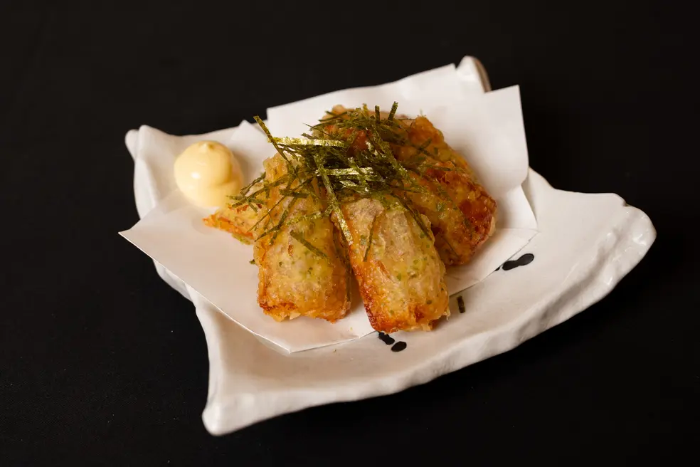 ちくわの磯部揚げ