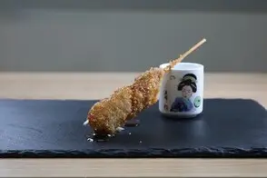 牛ハラミ串（ニンニクだれ）